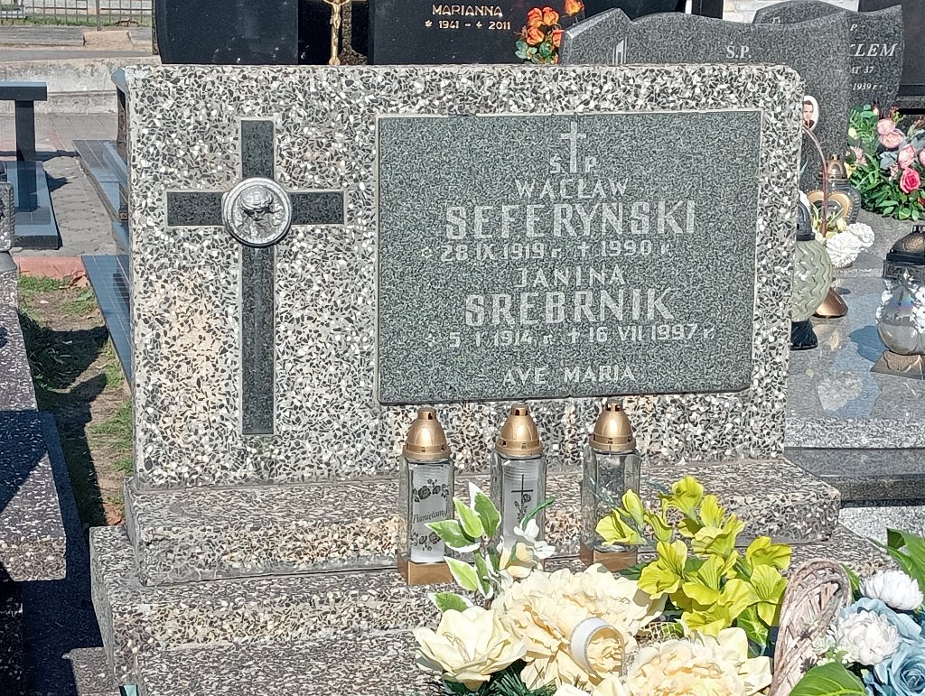 Janina Srebrnik 1914 Mszczonów - Grobonet - Wyszukiwarka osób pochowanych