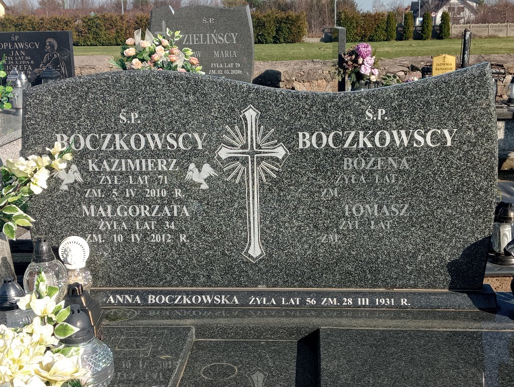 Kazimierz Boczkowski Mszczonów - Grobonet - Wyszukiwarka osób pochowanych