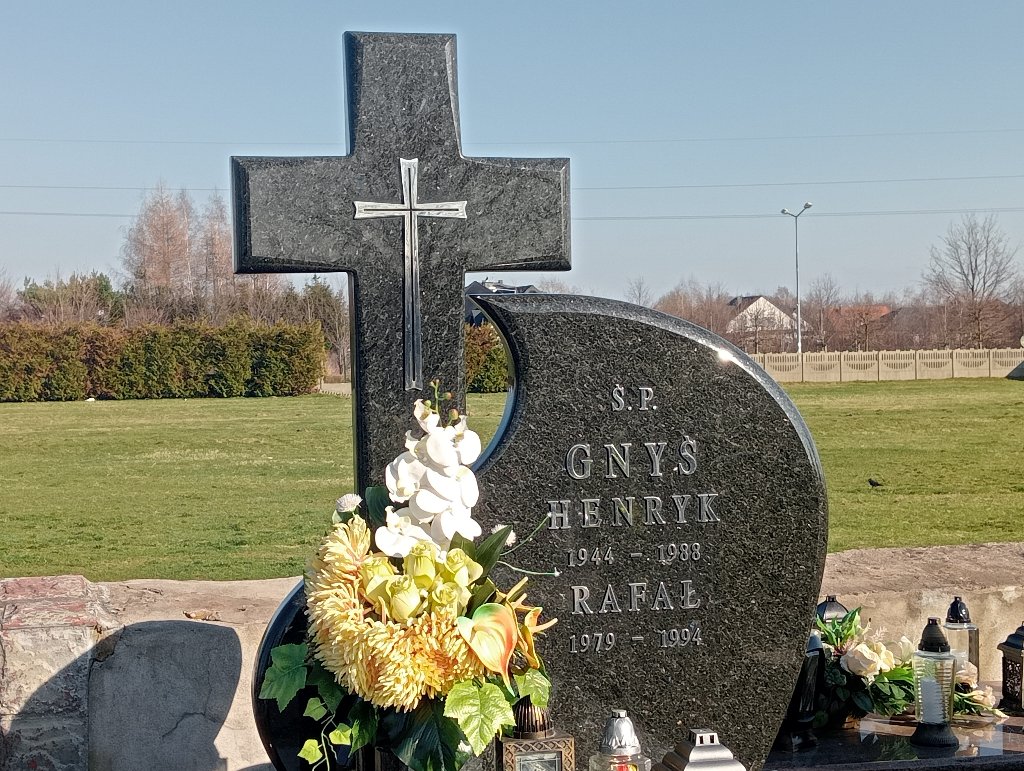 Henryk Gnyś 1943 Mszczonów - Grobonet - Wyszukiwarka osób pochowanych