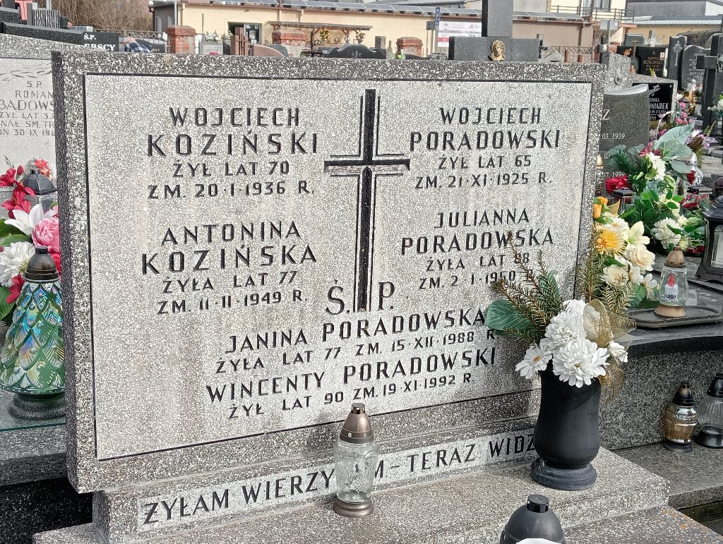 Wojciech Koziński Mszczonów - Grobonet - Wyszukiwarka osób pochowanych