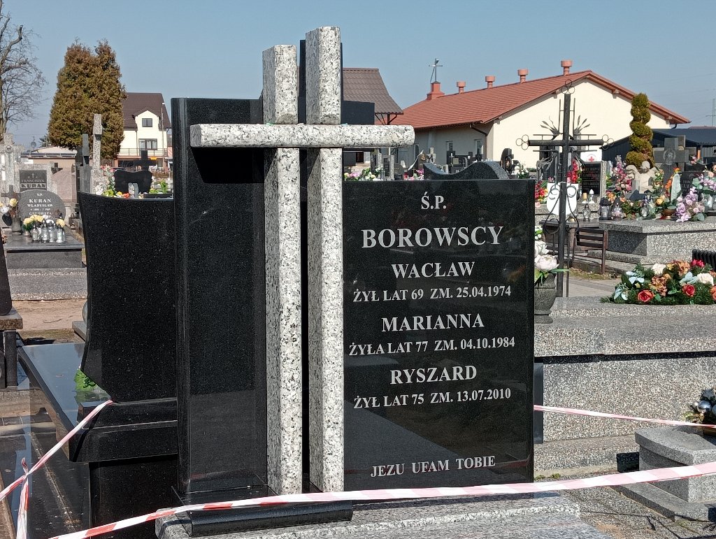 Ryszard Borowski Mszczonów - Grobonet - Wyszukiwarka osób pochowanych