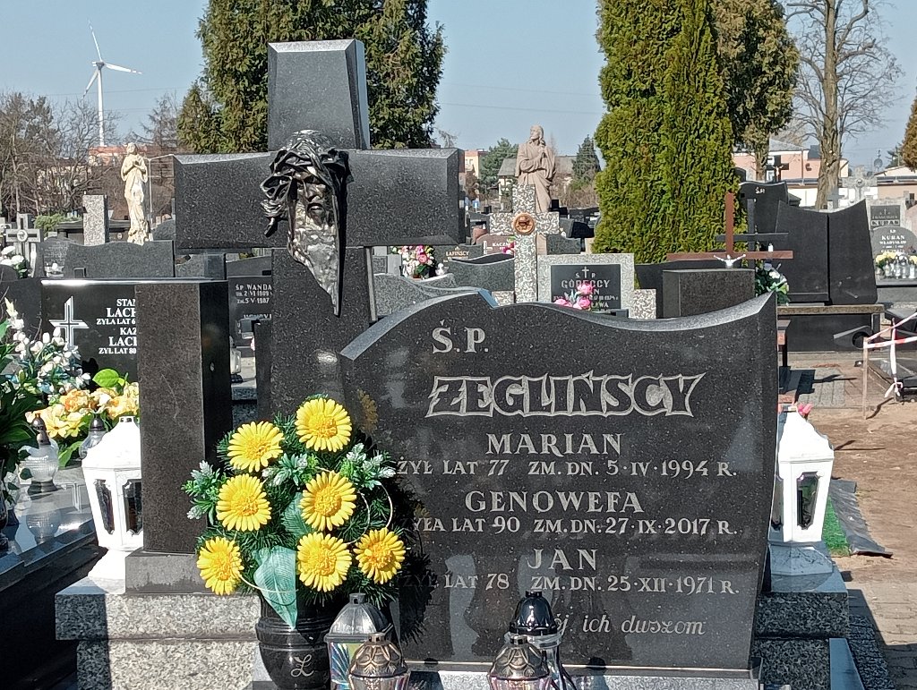 Marian Żegliński Mszczonów - Grobonet - Wyszukiwarka osób pochowanych