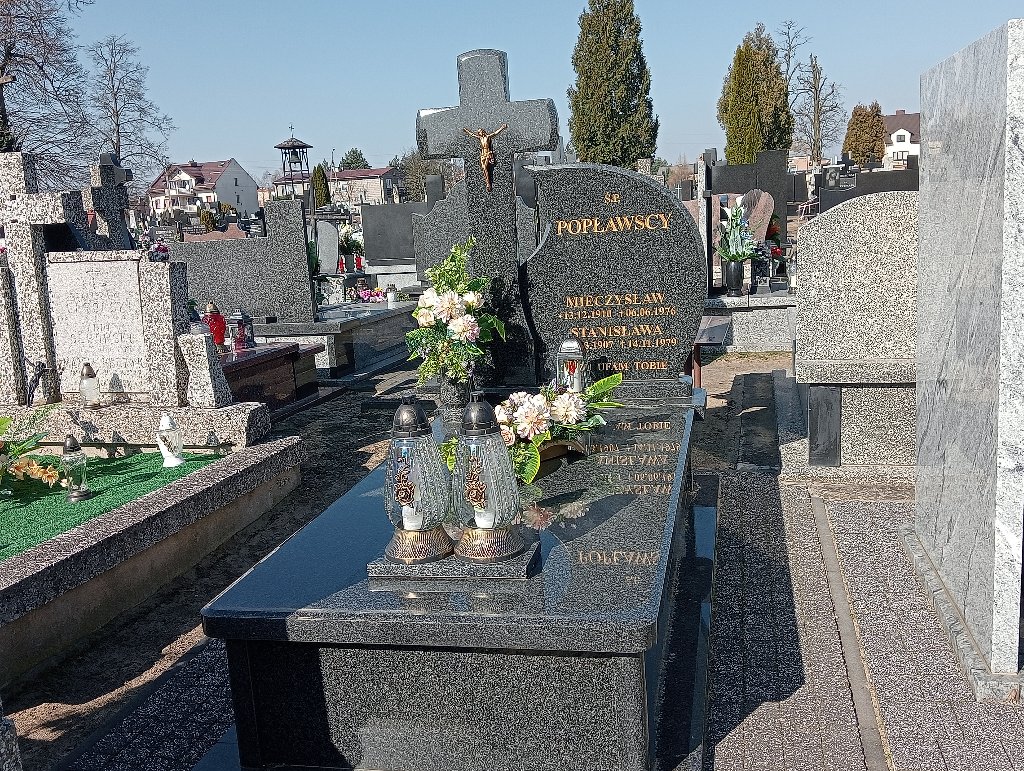 Grób Stanisława Popławska