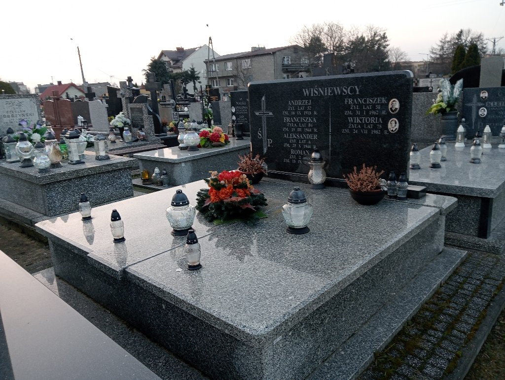 Grób Franciszek Wiśniewski