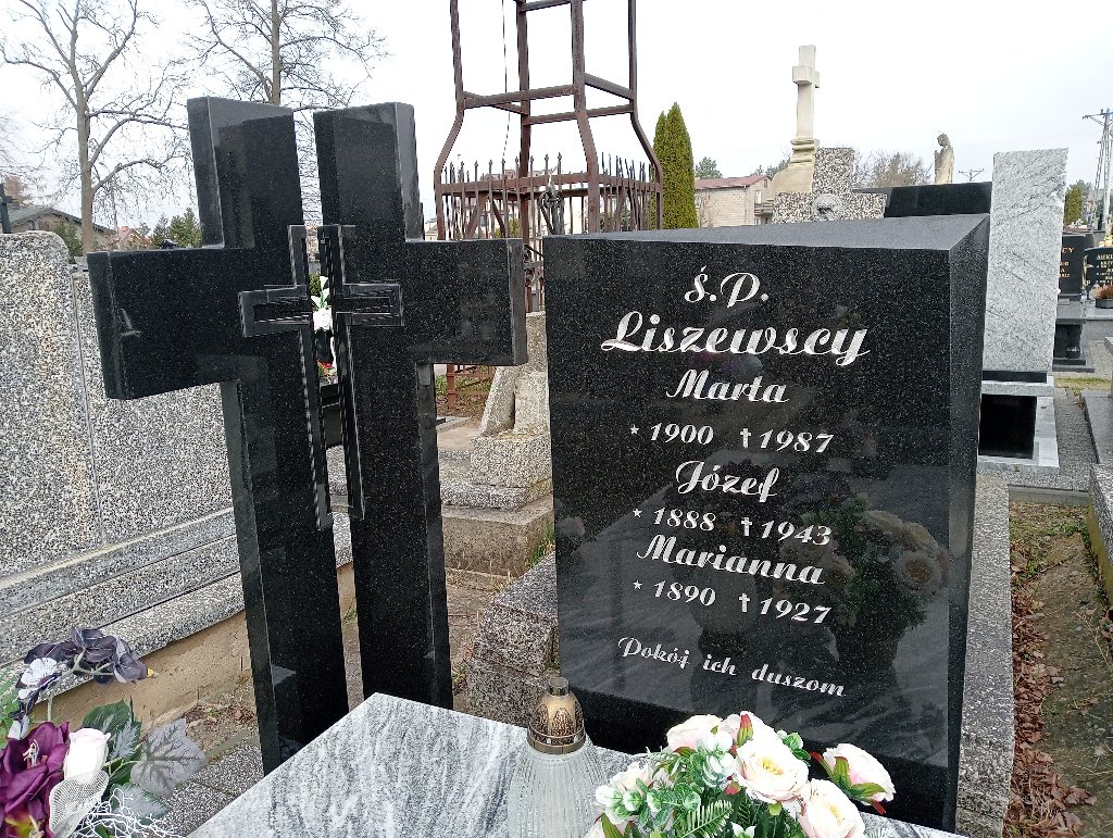 Maria Liszewska 1899 Mszczonów - Grobonet - Wyszukiwarka osób pochowanych