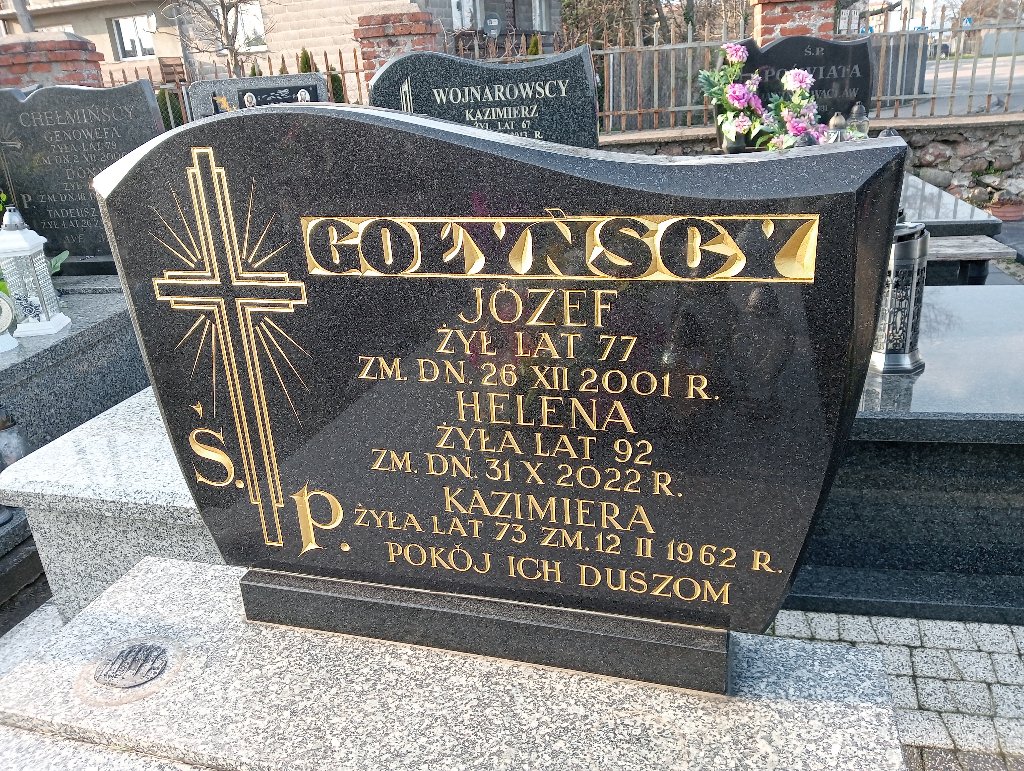 Józef Gołyński Mszczonów - Grobonet - Wyszukiwarka osób pochowanych