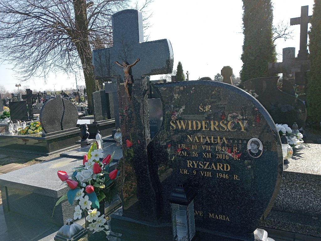 Natalia Świderska 1949 Mszczonów - Grobonet - Wyszukiwarka osób pochowanych