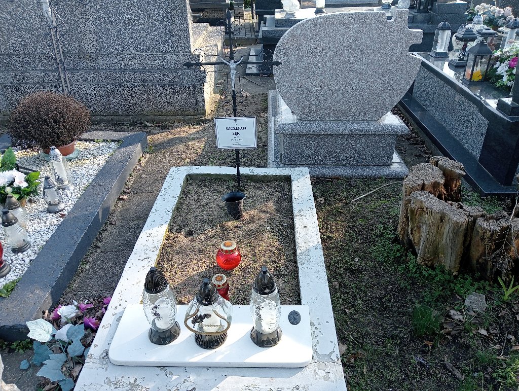 Grób Szczepan Sęk