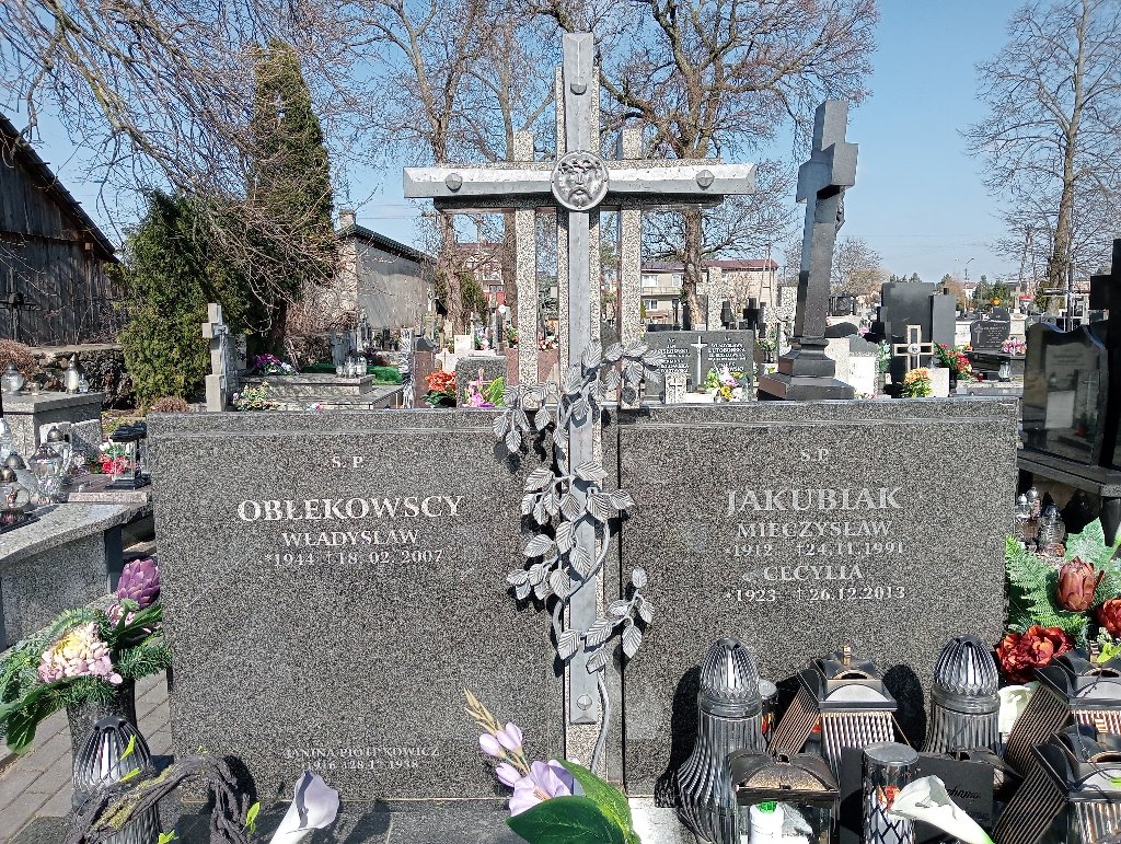 Cecylia Jakubiak 1922 Mszczonów - Grobonet - Wyszukiwarka osób pochowanych