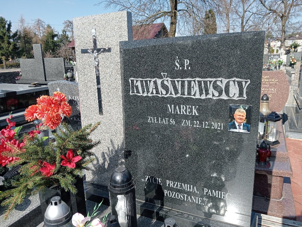 Marek Kwaśniewski 1965 Mszczonów - Grobonet - Wyszukiwarka osób pochowanych